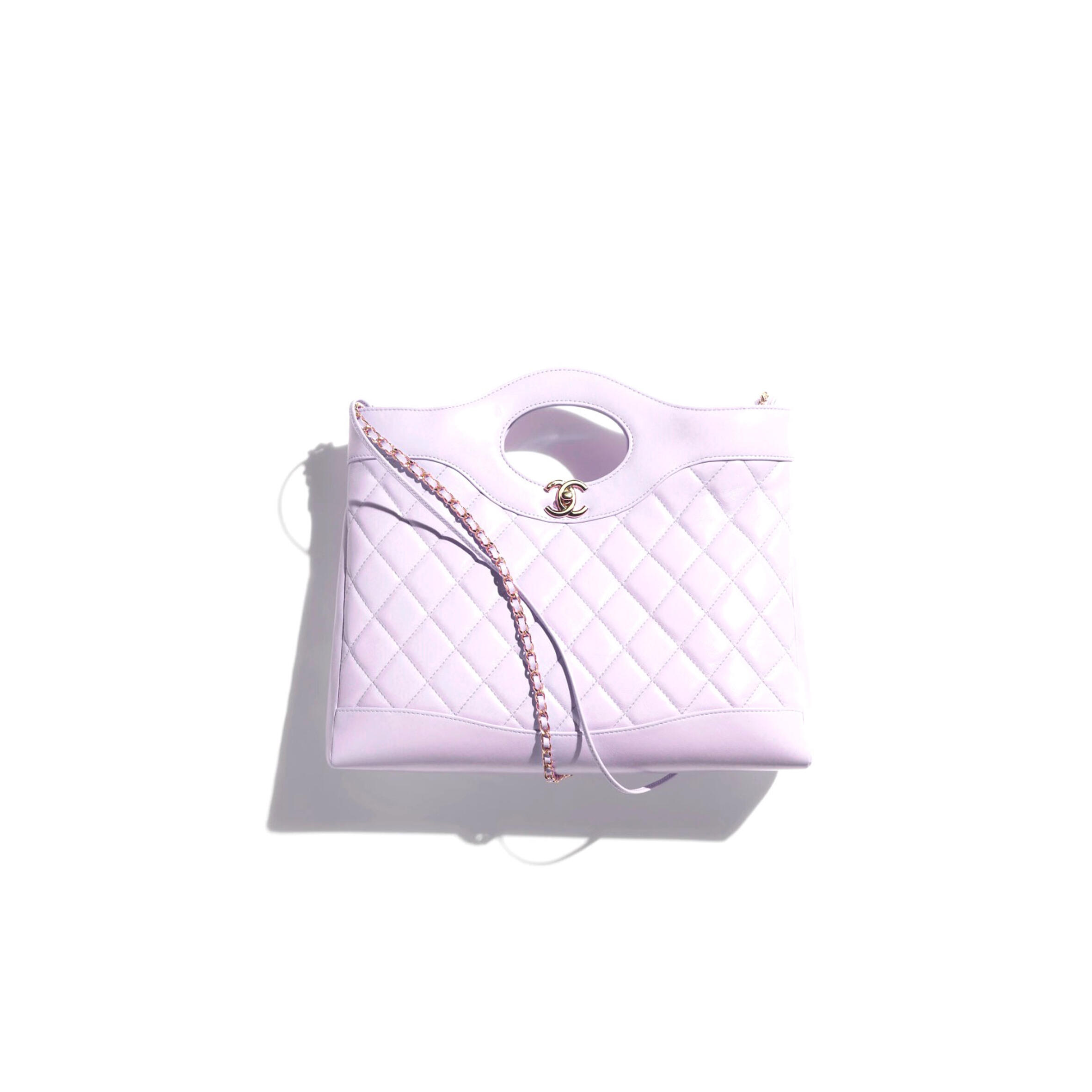 Ch**el 31 lilac shopping tote as4857 (36*30*9cm)
